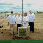 Ambiensa y Corporación Guayaquil dan un paso trascendental con la colocación de la primera piedra del Centro Comercial “La Estación I – Sucre Pérez Baquerizo” en la Nueva Ciudad