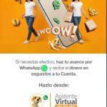 Banco Internacional habilita avances en efectivo mediante WhatsApp